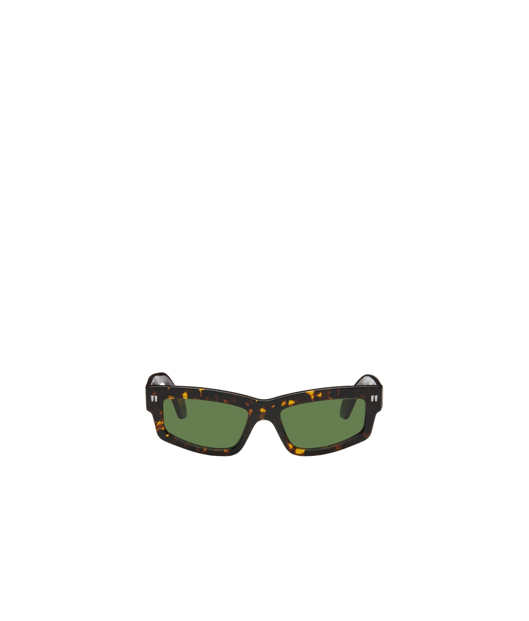 Off-white Miramar Sunglasses In Green
