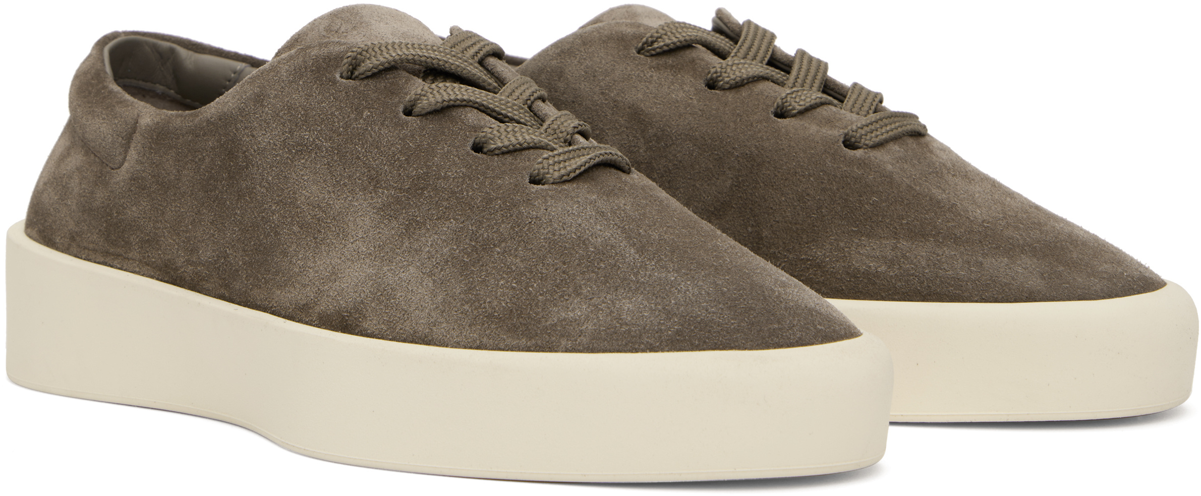 Fear Of God Ssense Exclusive Taupe 101 Sneakers In Gray
