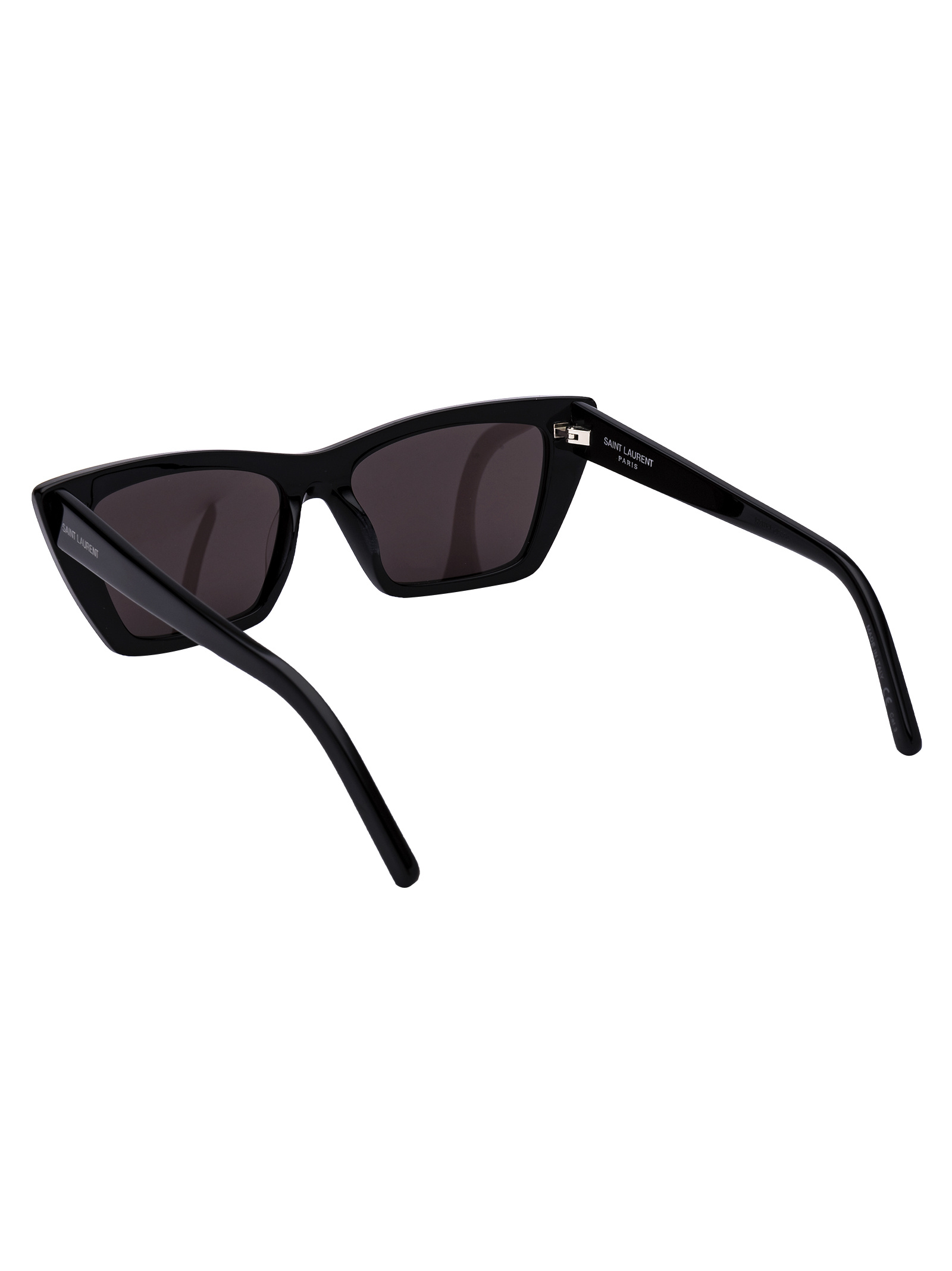Saint Laurent Square Sunglasses In Black