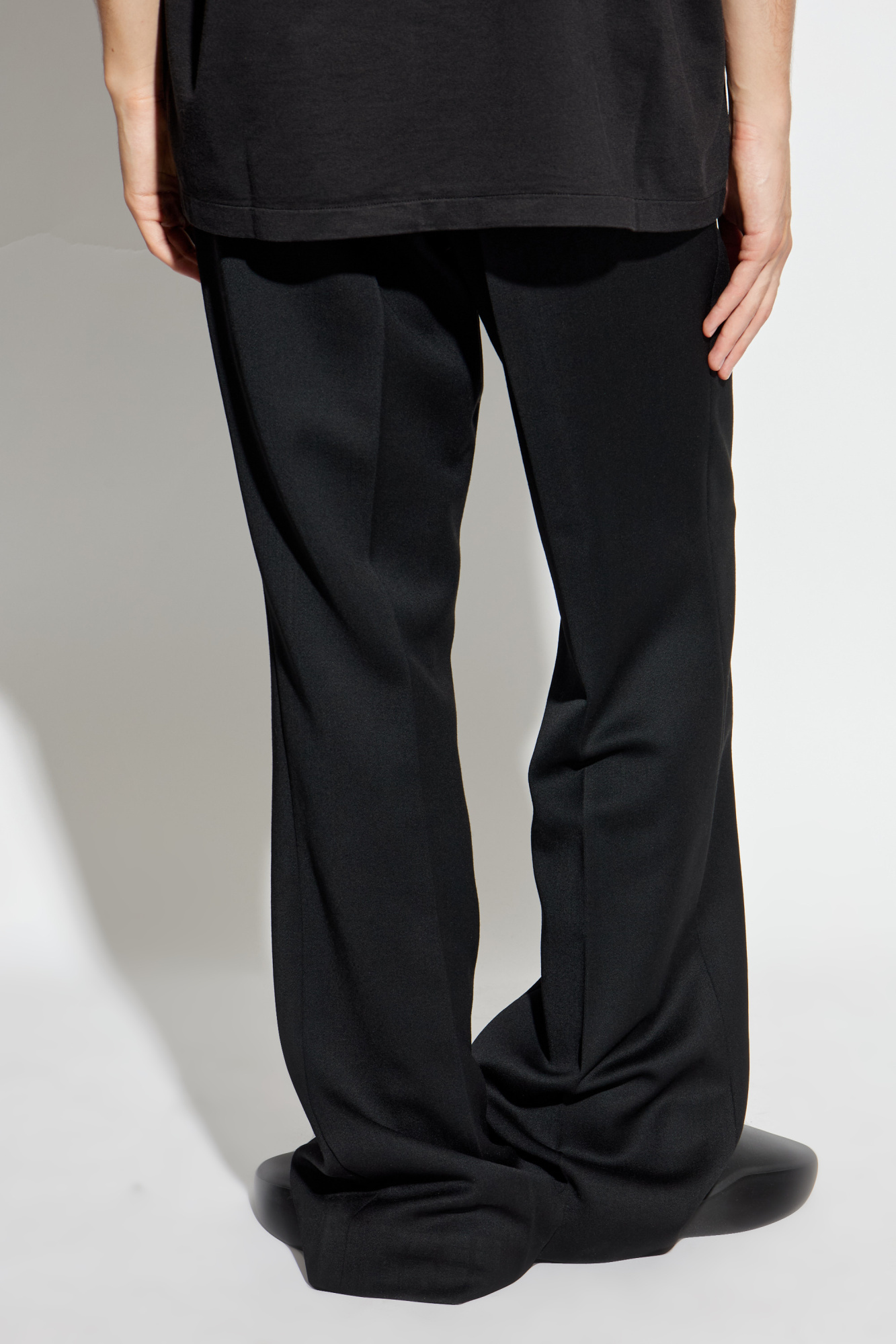 Fear Of God Pleated Front Casual Pants In Black