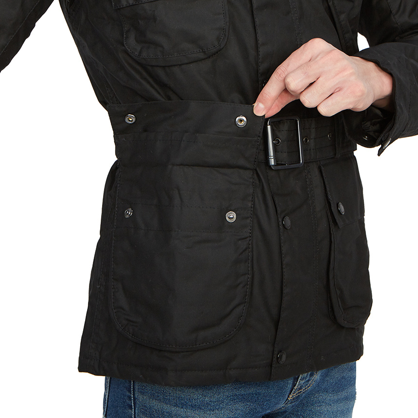 Shop Barbour Winter Sl International Jacket In Black