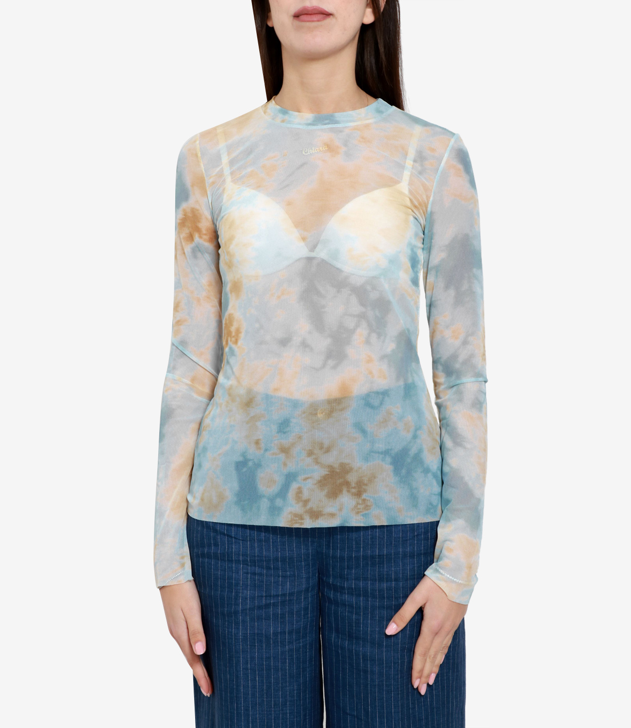Erika Cavallini Graphic-print Top In White