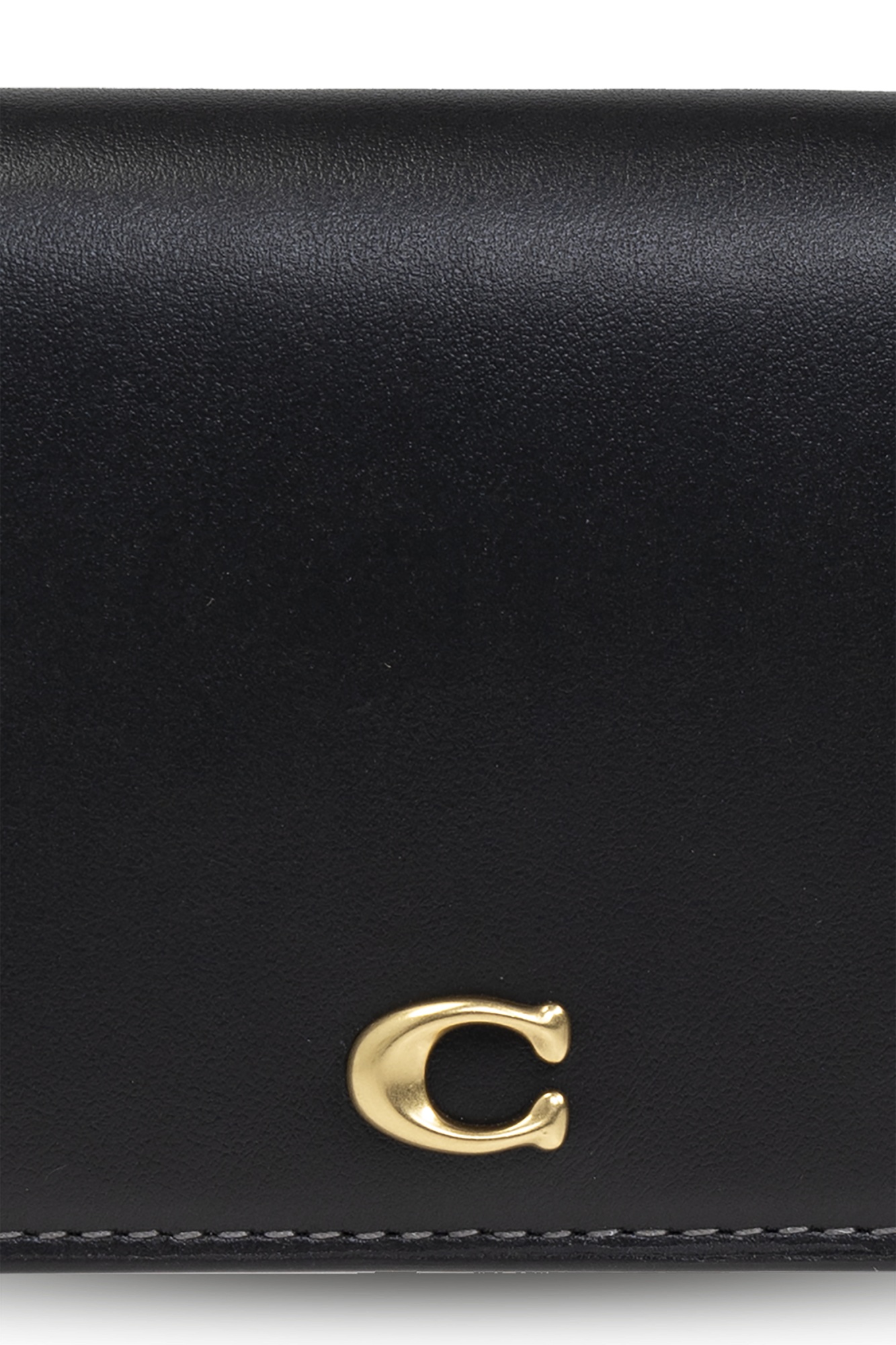 Coach Logo Wallet In Black