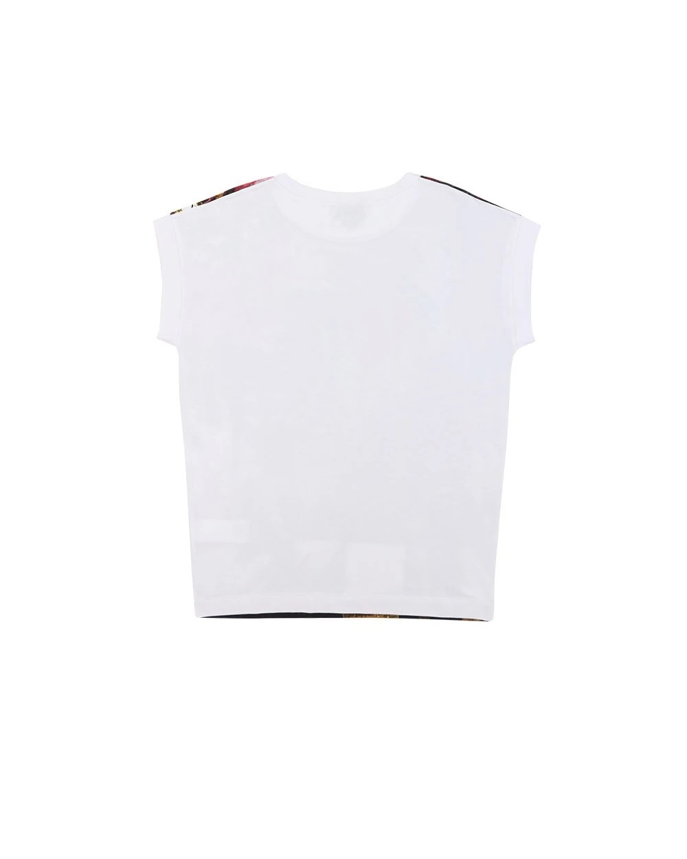 JUST CAVALLI OPEN-NECKED BLACK SHIRT