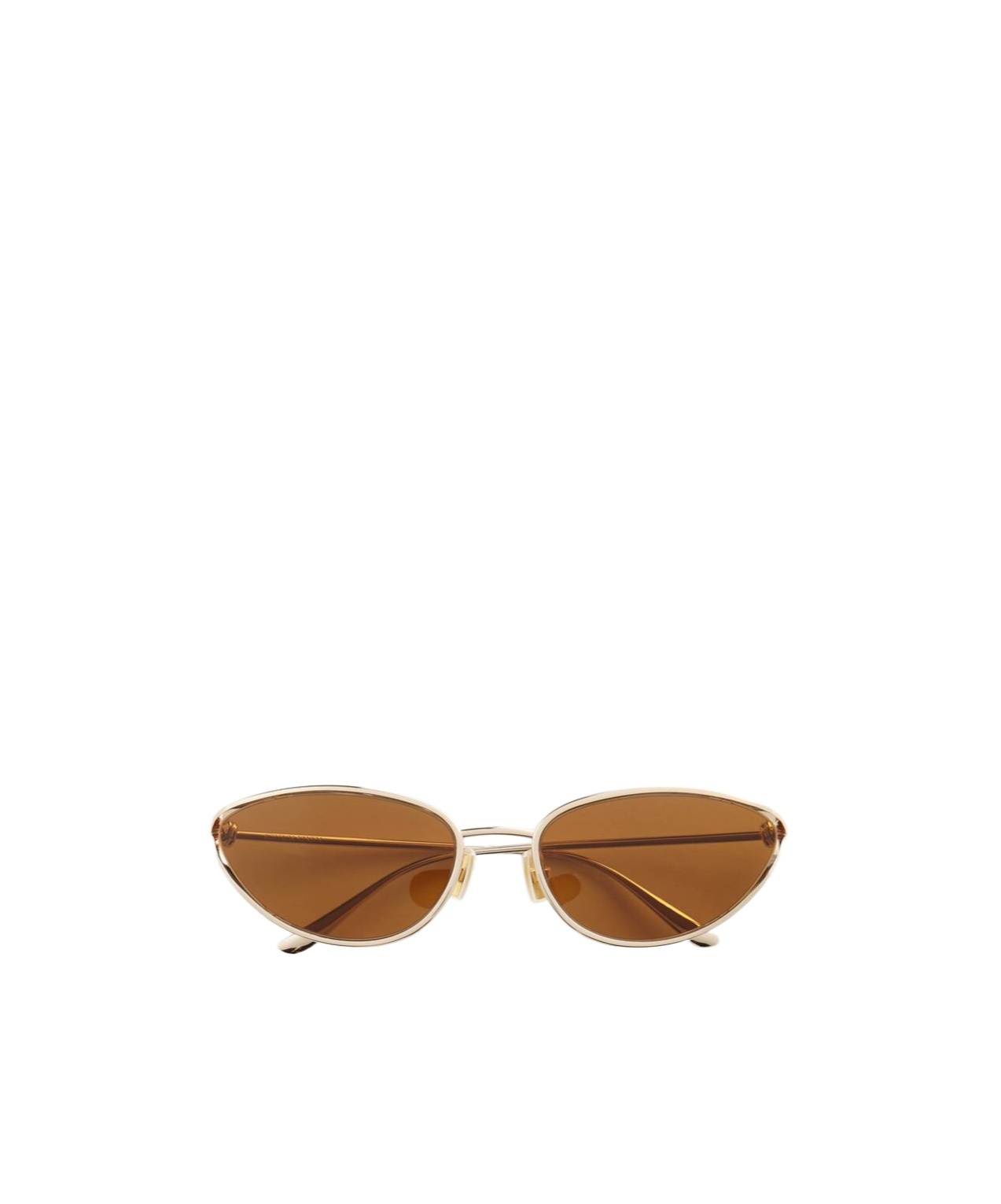 Bottega Veneta Eyewear Cat Eye Frame Sunglasses In Brown
