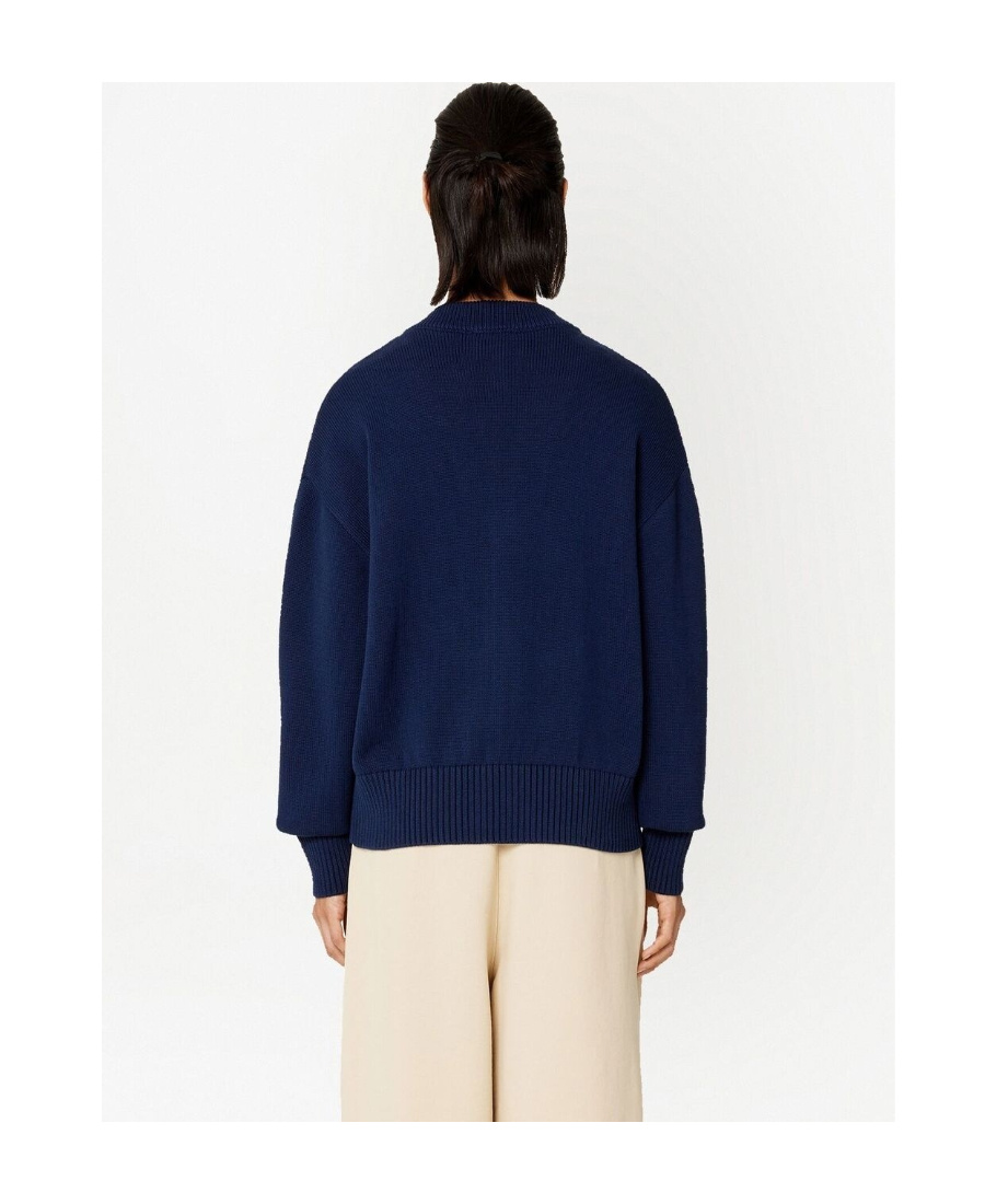 Ami Alexandre Mattiussi Button-front Knitted Cardigan In Black