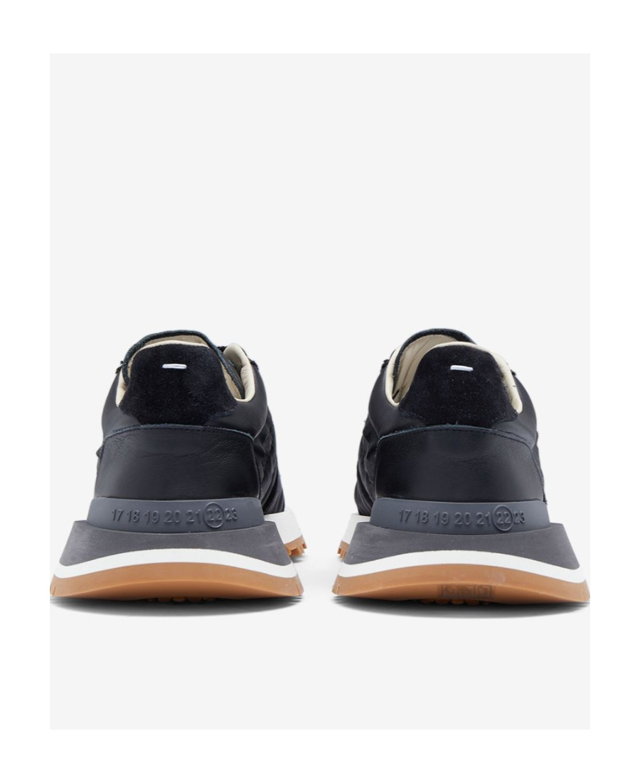 Shop Maison Margiela 50-50 Sneakers In Black