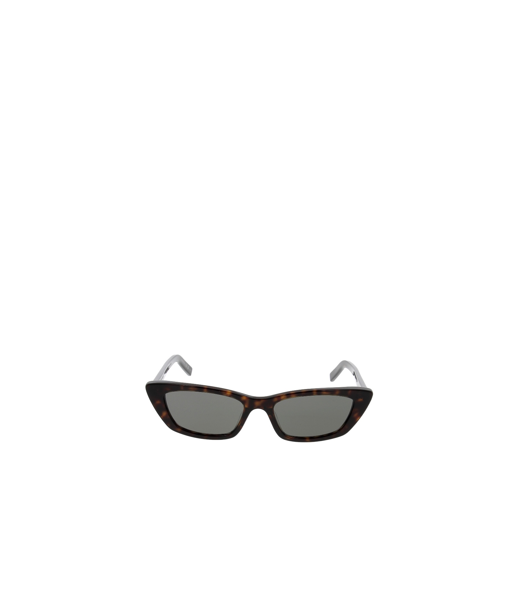 Saint Laurent Cat-eye Frame Sunglasses In Gray