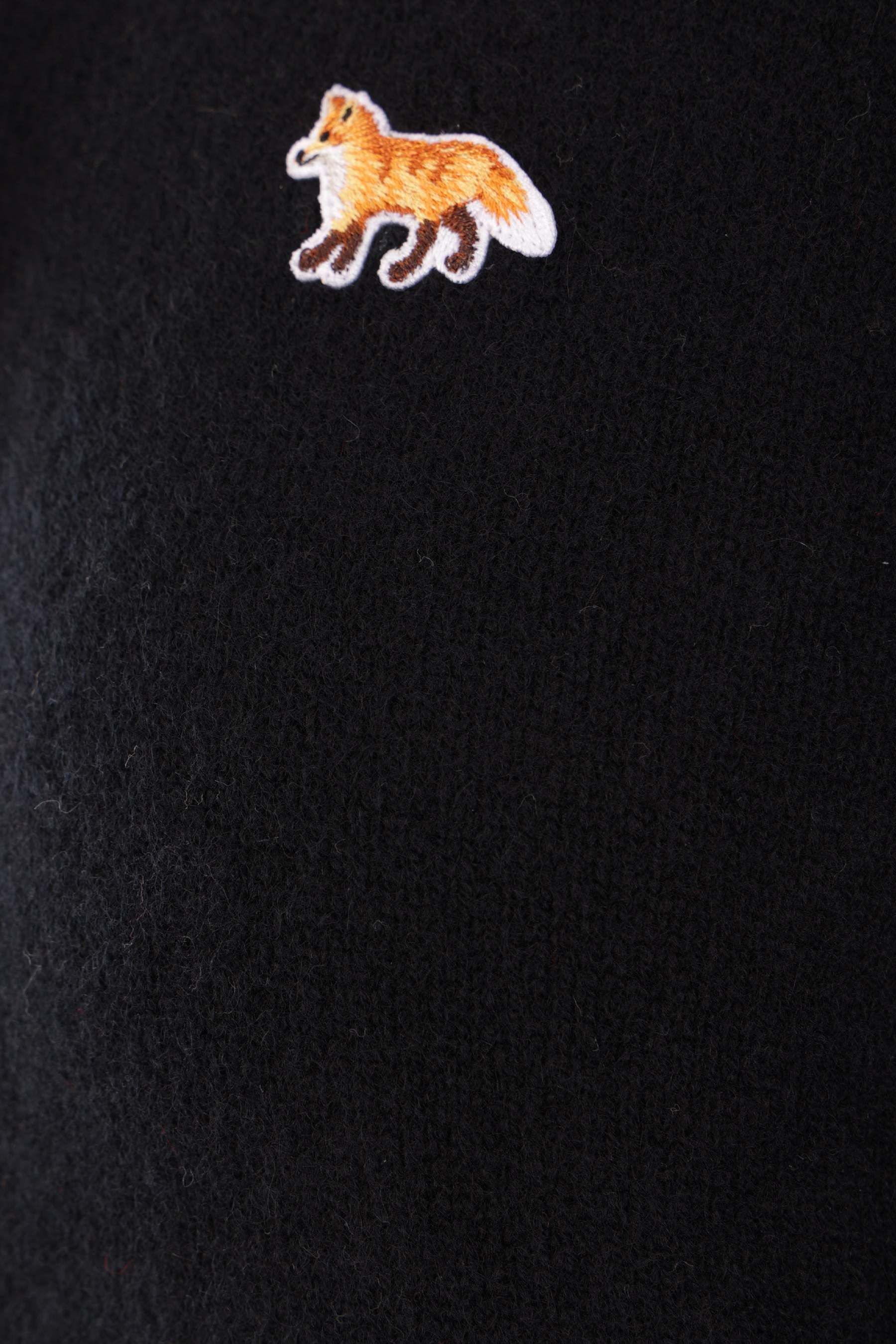 MAISON KITSUNÉ MAISON KITSUNÉ BABY FOX PATCH KNIT CARDIGAN 