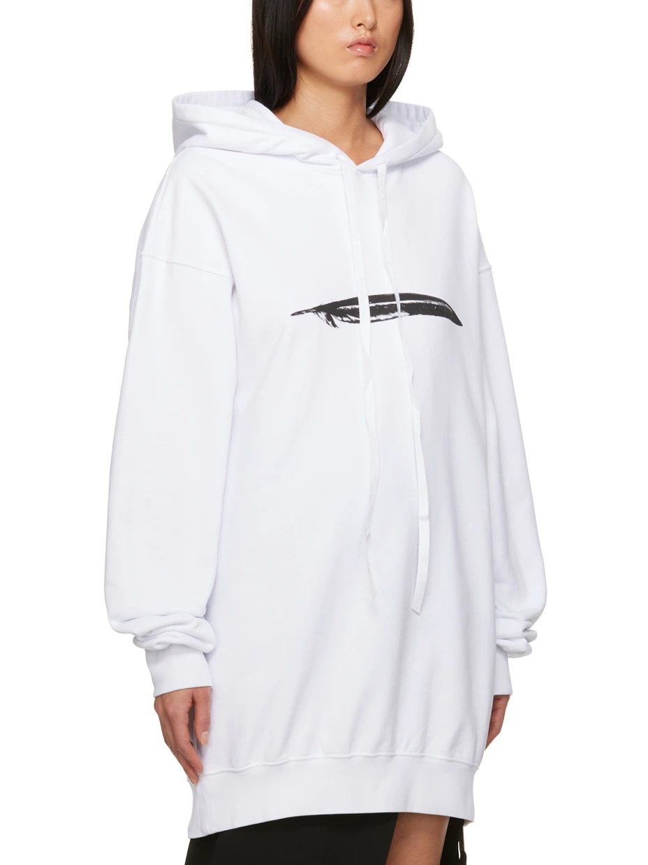 Ann Demeulemeester Long-sleeved Sweater In White