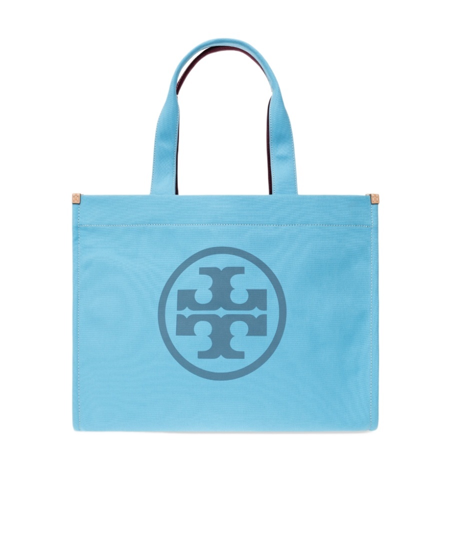 Tory Burch Colour-block Tote Bag In Blue