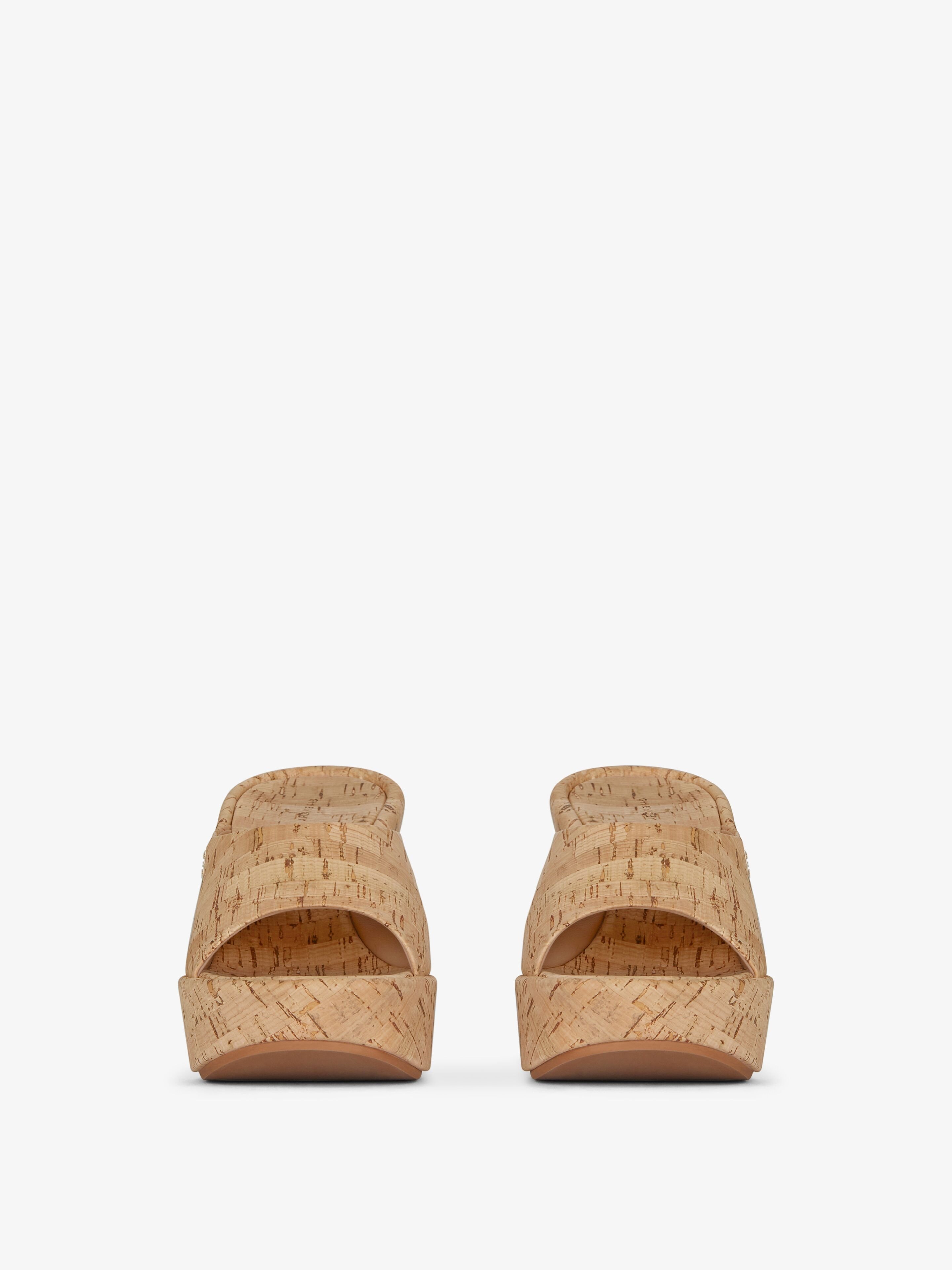 Givenchy 4g Detailed High-heeled Sandals In Nude