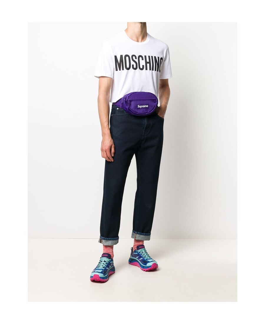 Moschino Crew Neck Short Sleeves T-shirts In White