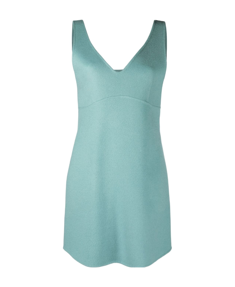 P.a.r.o.s.h Abito Con Scollo A V In Blue
