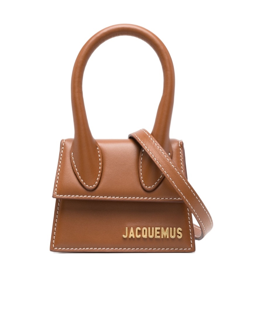 Jacquemus Le Chiquito Leather Mini Bag In Brown