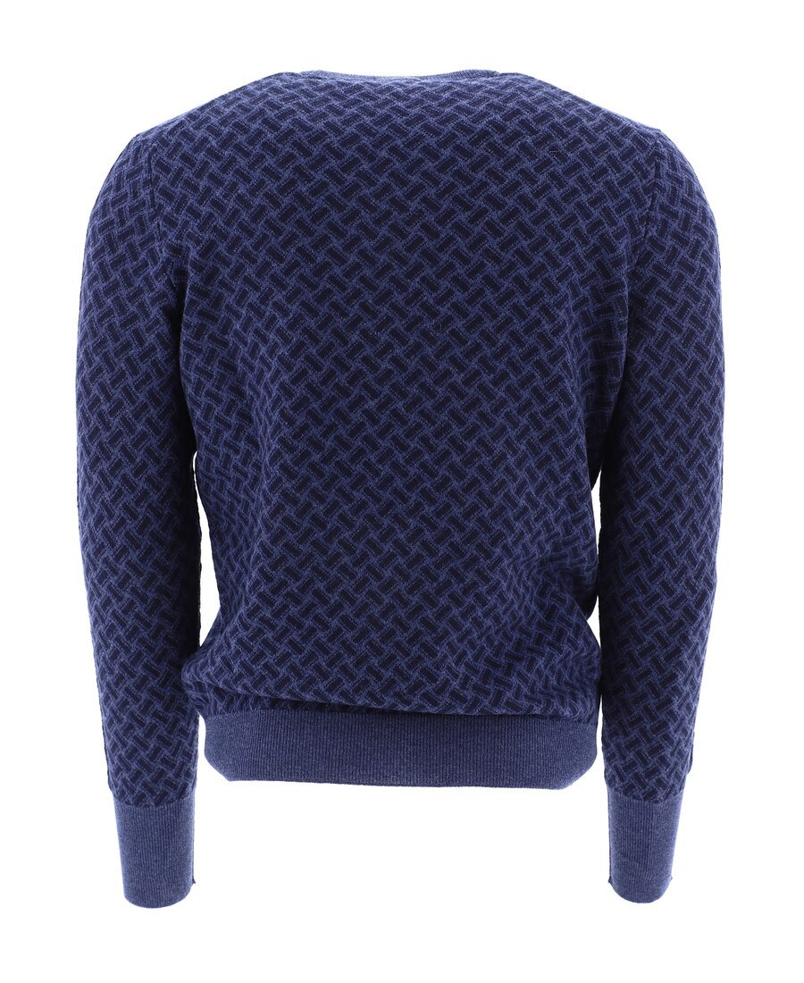 Drumohr Crew-neck Cashmere Sweater In Multi
