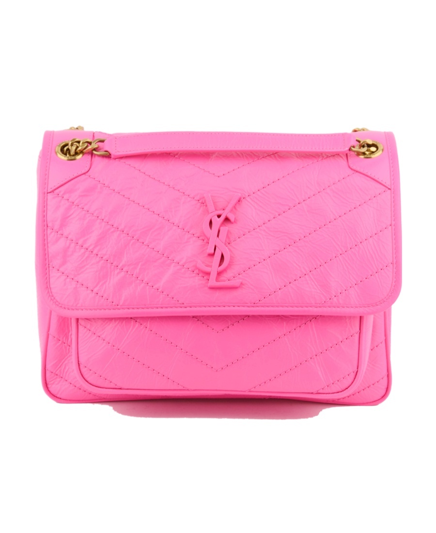 Saint Laurent Medium Niki Shoulder Bag In Pink