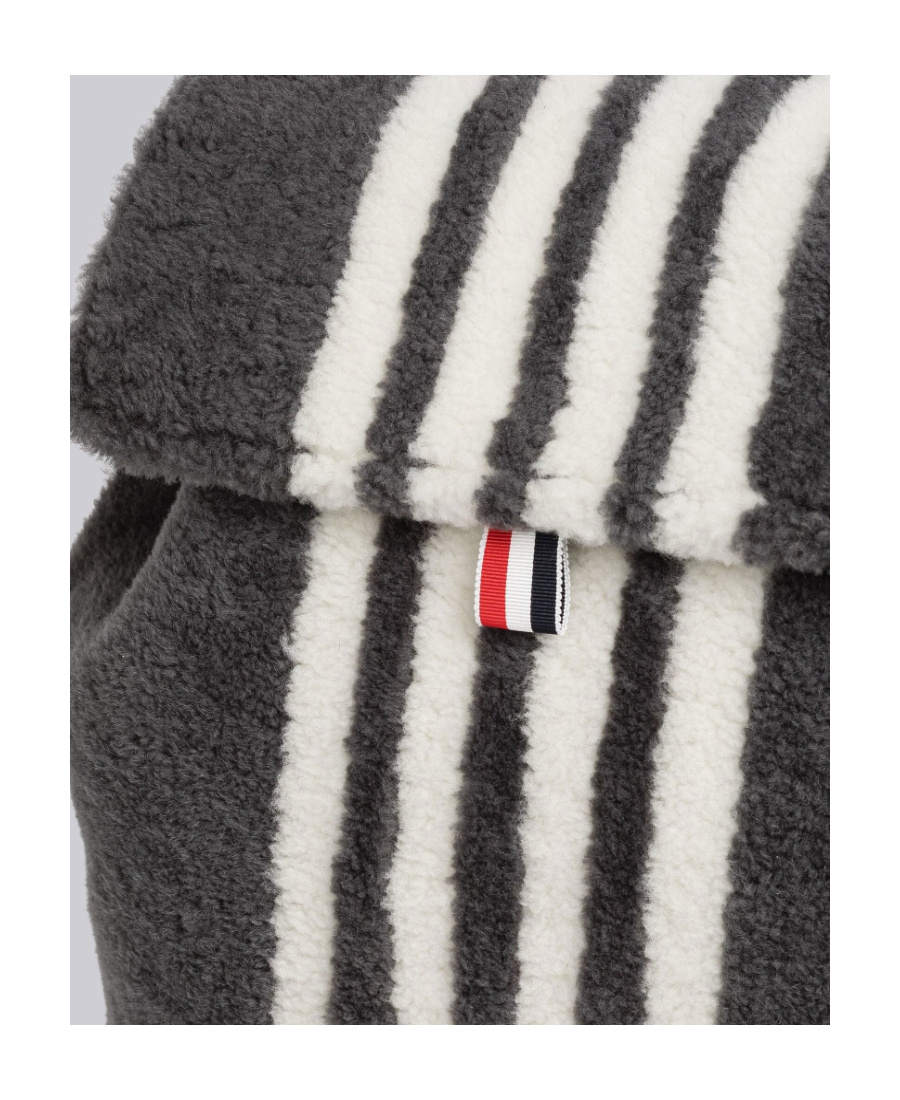 Thom Browne 4-bar Stripe Backpack In Black