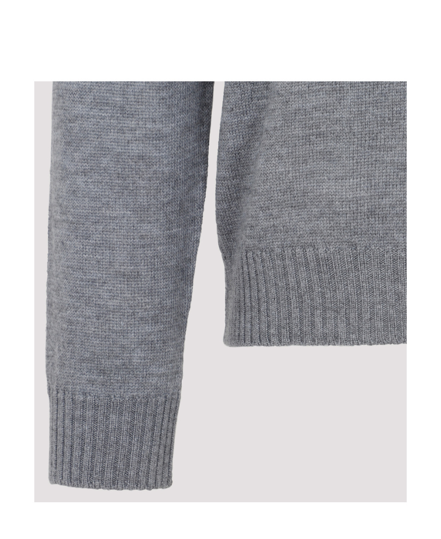 Jil Sander Men's Wool Sweater In Gray