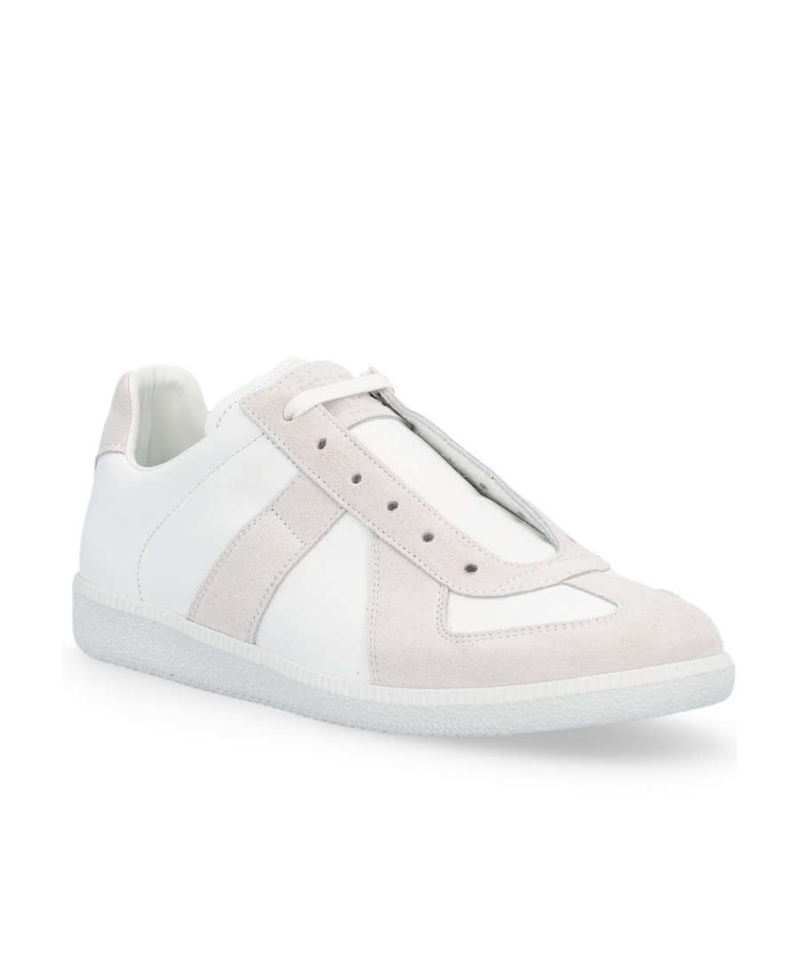 Maison Margiela Off-white Replica Sneakers In 101 Off White