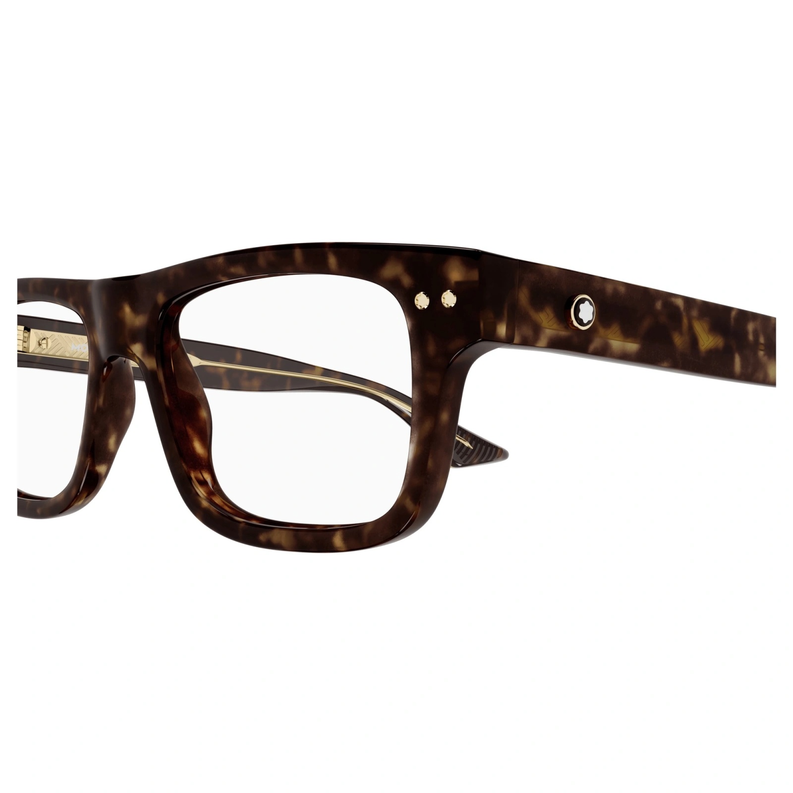 Montblanc Geometric Flat Mirror In Havana
