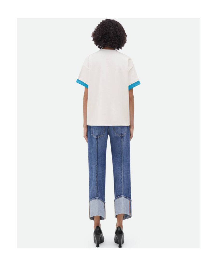 BOTTEGA VENETA BOTTEGA VENETA SHORT SLEEVED CREWNECK T-SHIRT