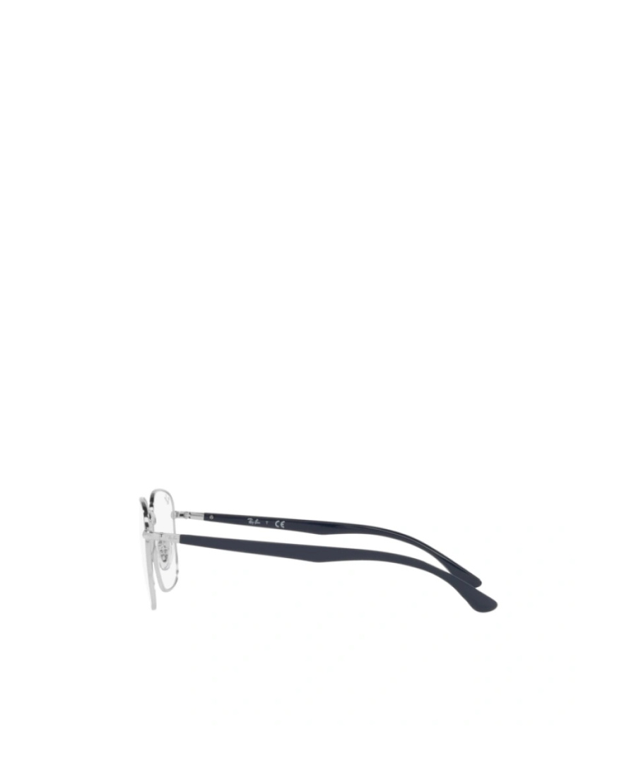 Ray Ban Polished-effect Square-frame Glasses In White