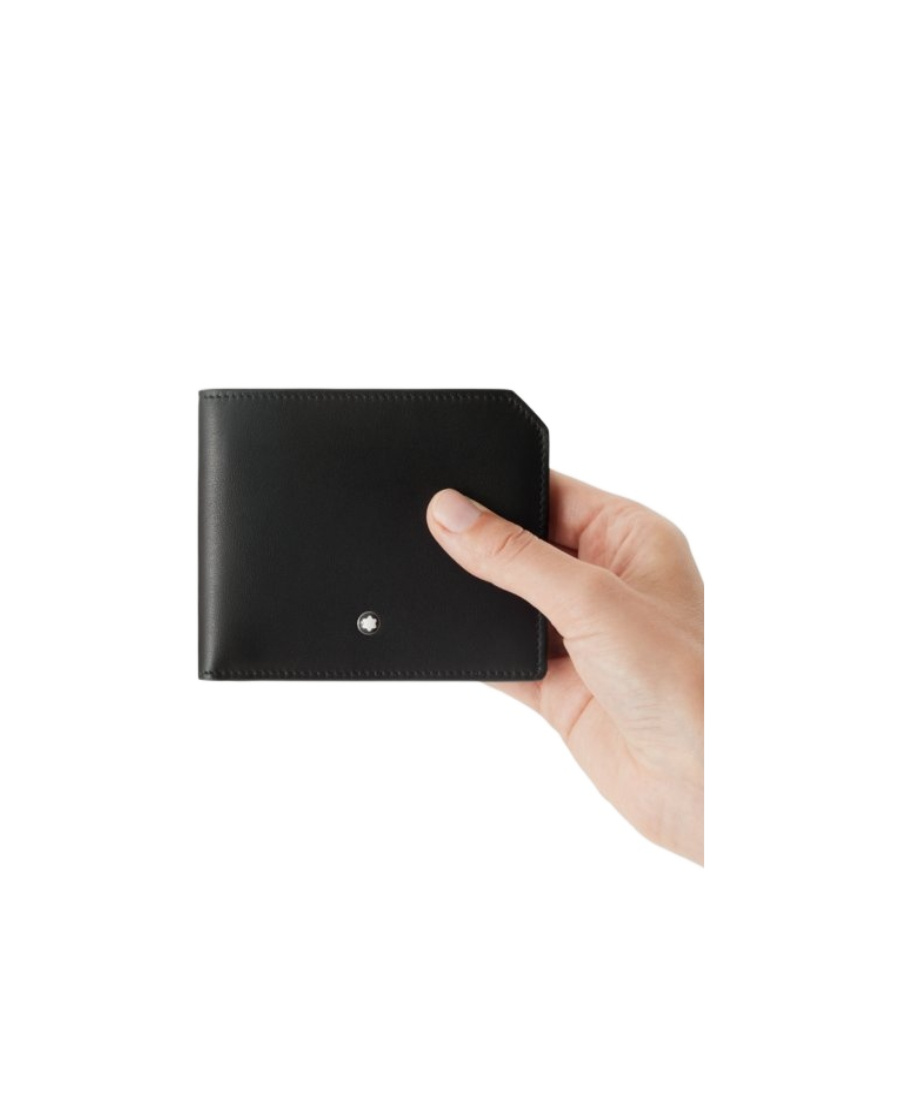 Montblanc Logo Soft Wallet In Black