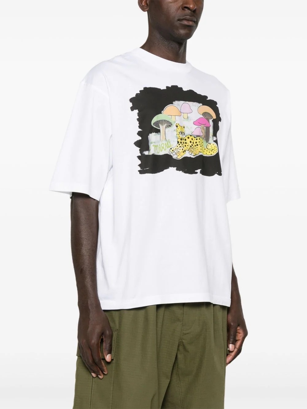 Marni Short-sleeved T-shirt In White