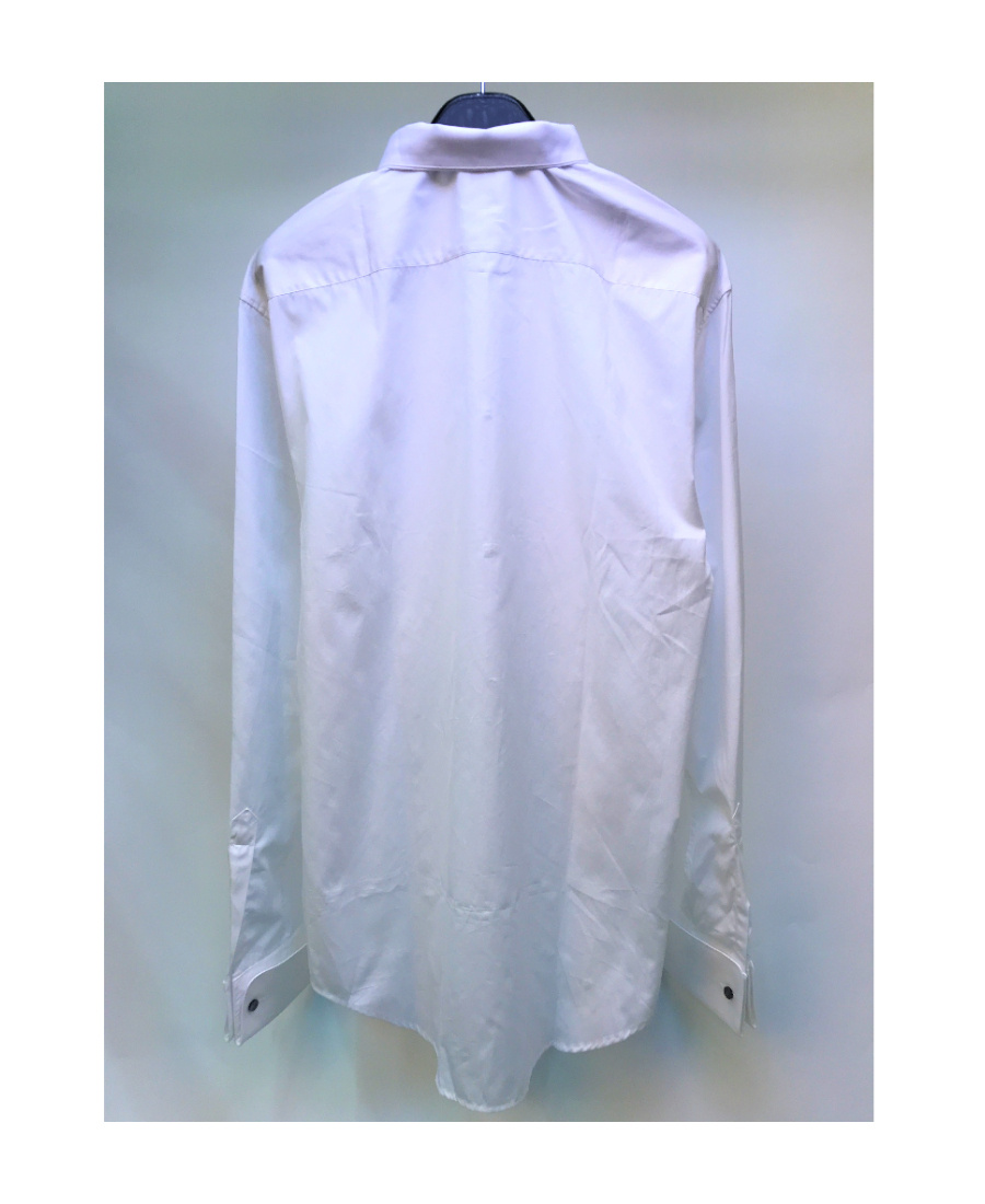 Armani Collezioni Lapel Shirt In White