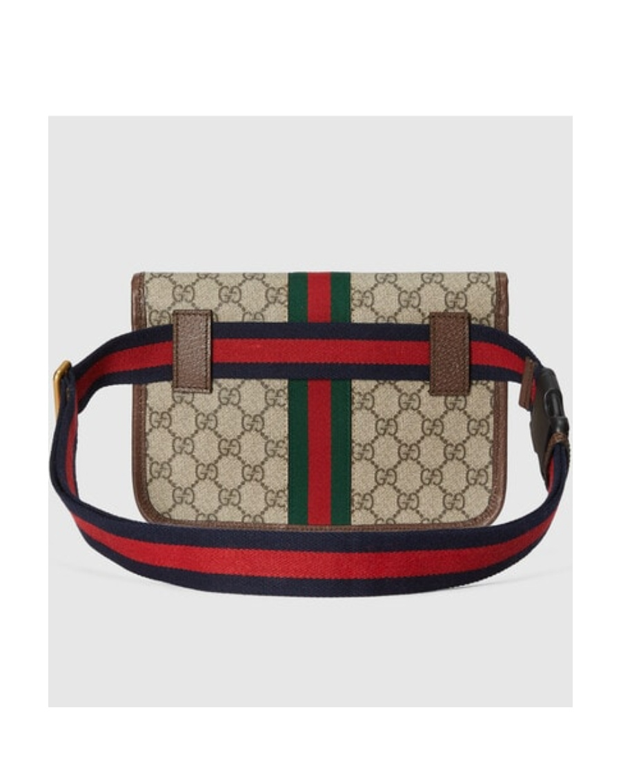 Gucci Ophidia Gg Belt Bag In Nude