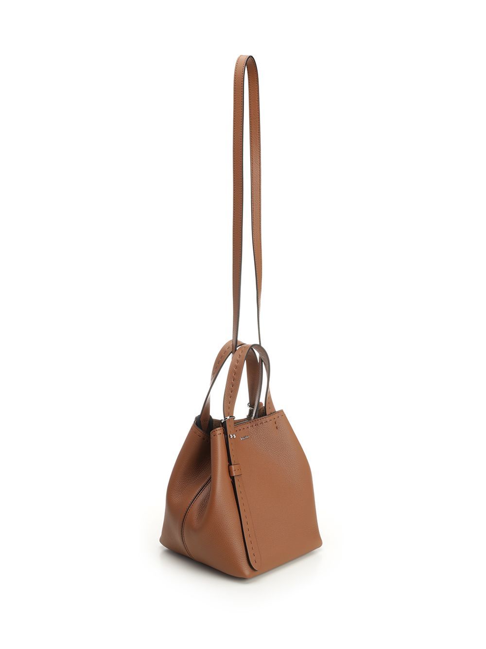 Max Mara Archetipo Shoulder Bag In Brown