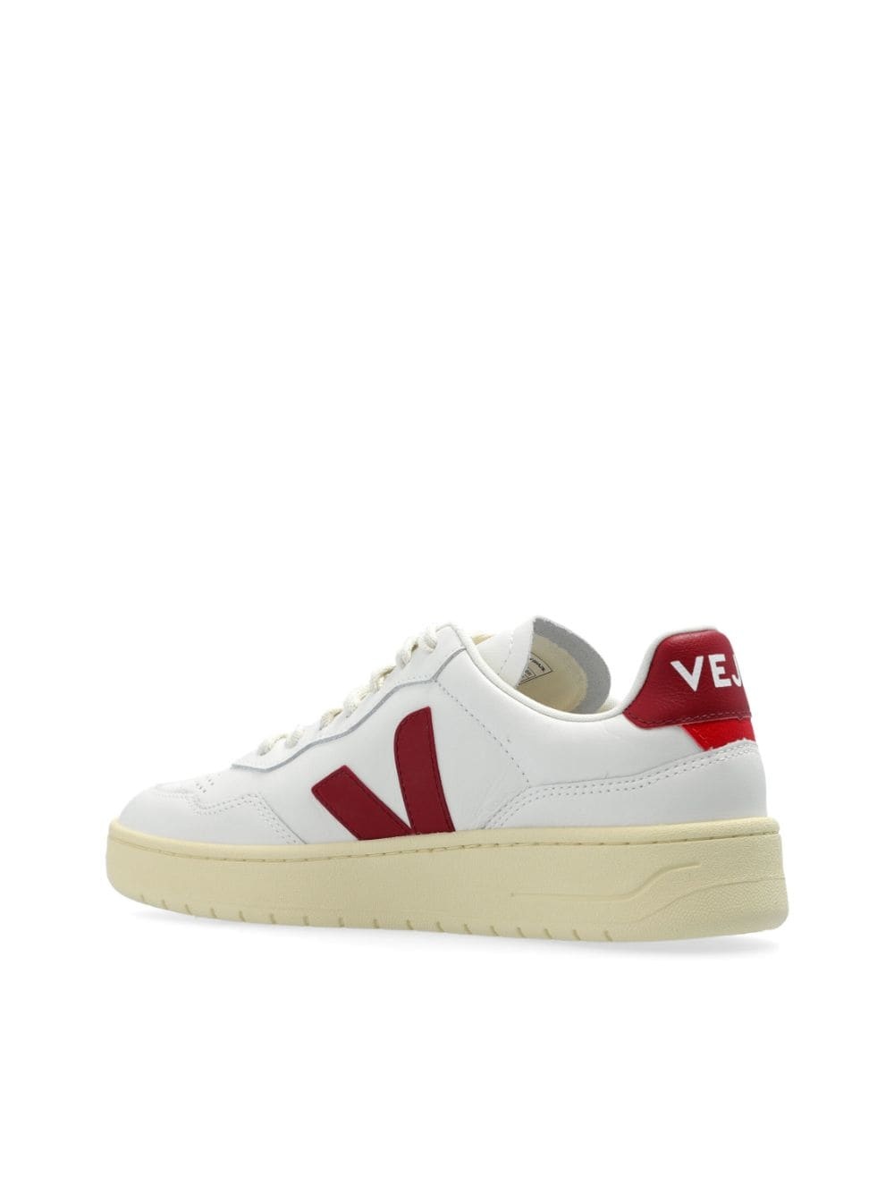 Shop Veja Round-head Casual Shoes In White