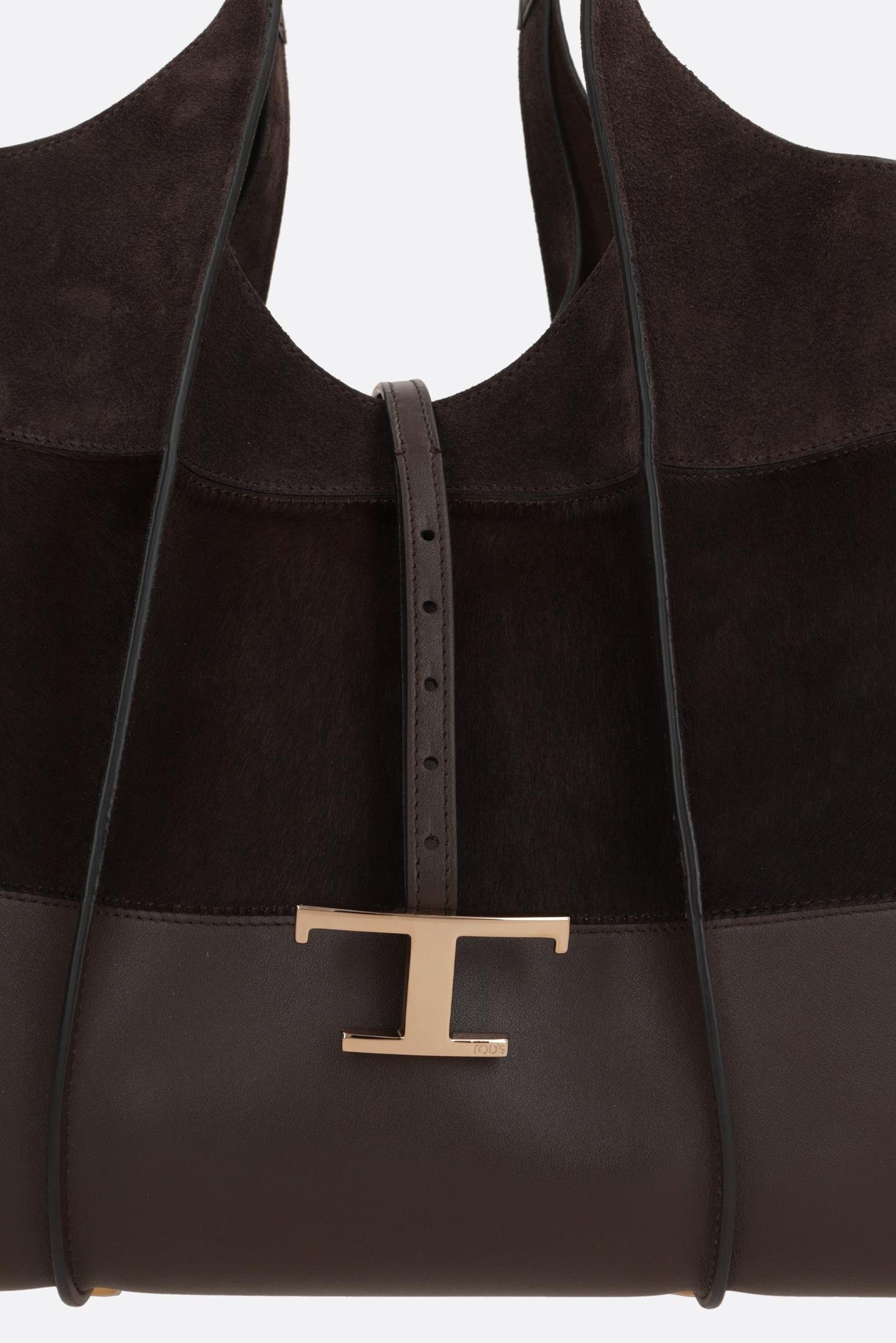 Tod's T Timeless Panelled Tote Bag