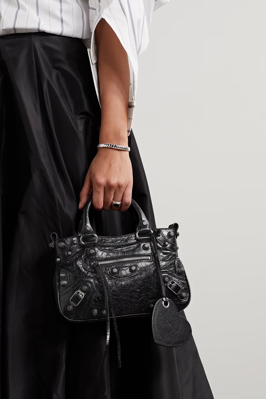 Balenciaga Borsa Tote Neo Cagole Piccola  Da Donna In Nero In Black