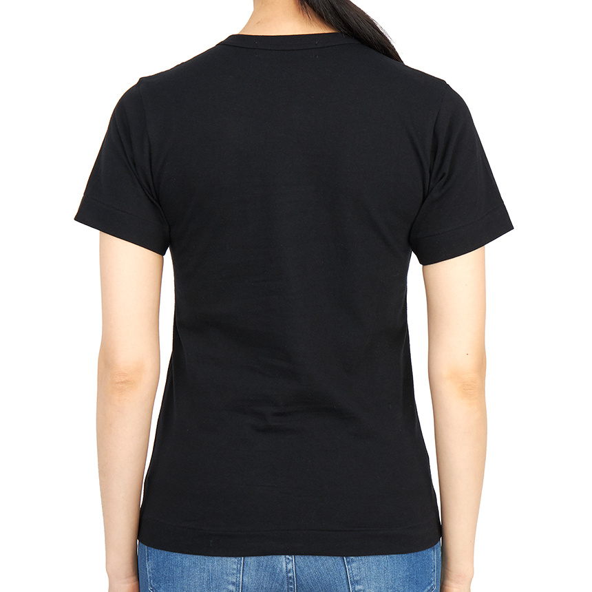 Comme Des Garçons Crew Neck T-shirt In Black