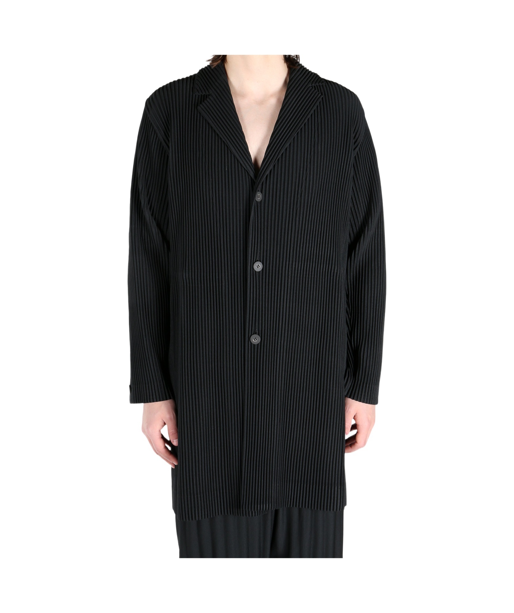Issey Miyake Long Sleeve Coat