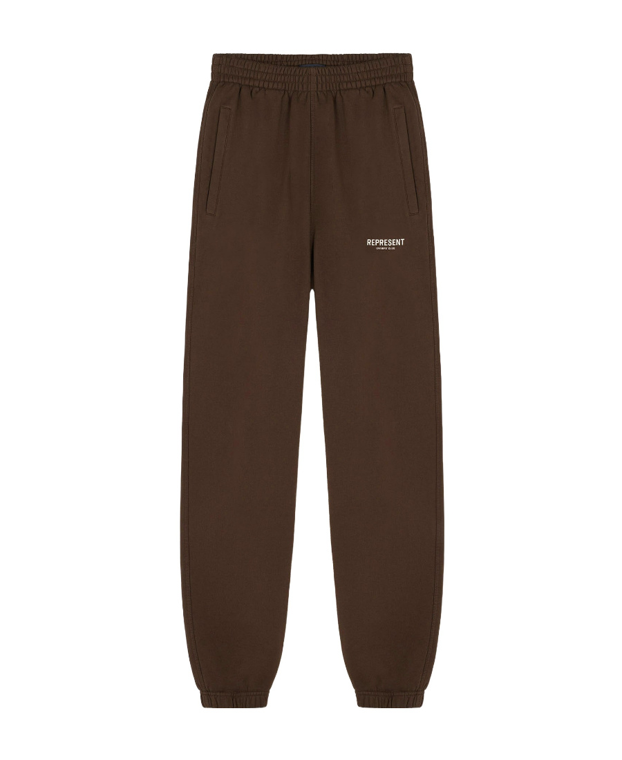 Represent Logo-print Joggers In Green