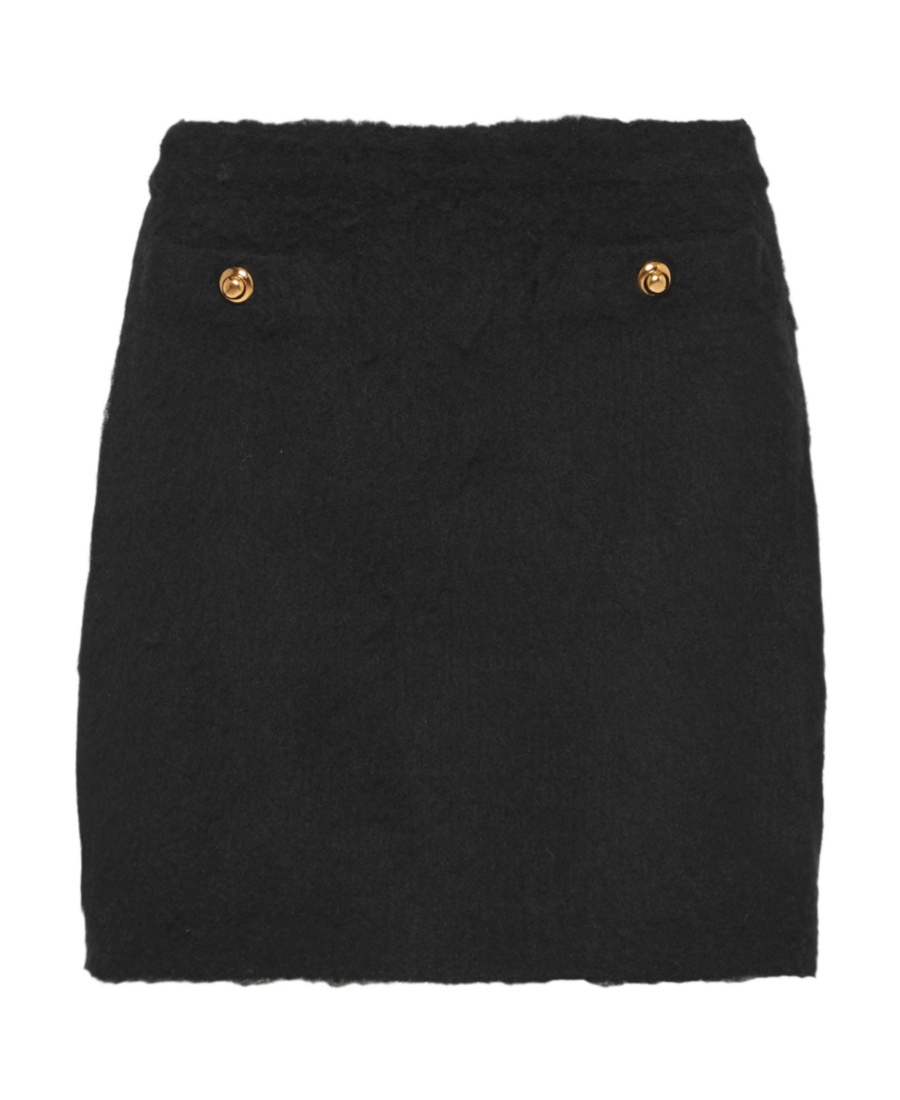 MIU MIU BOUCLÉ MINISKIRT