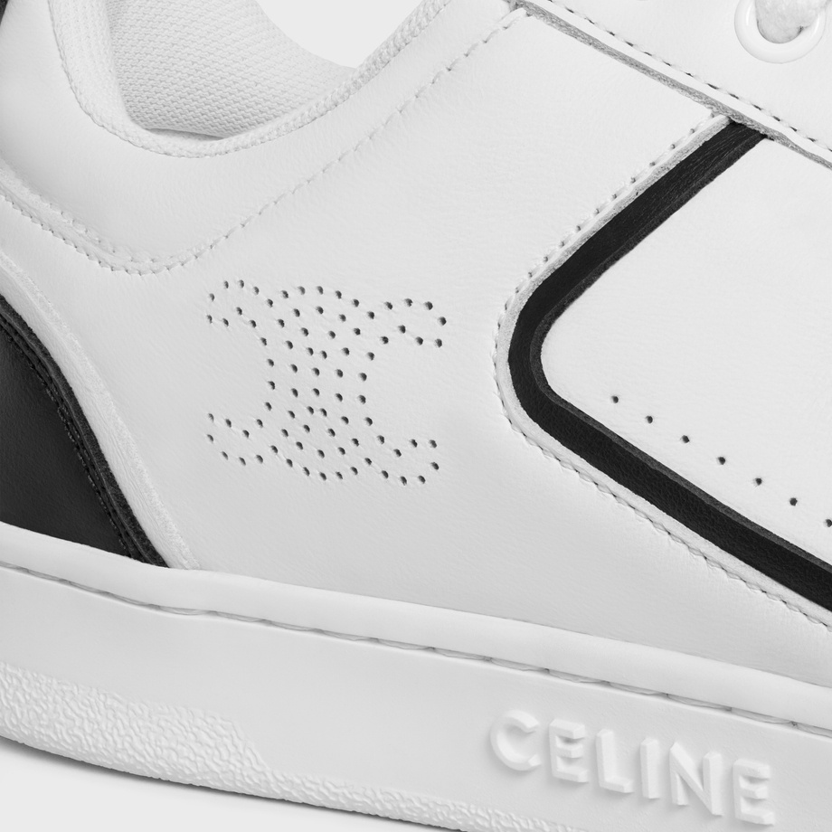 Celine Ct-10 Round Head And Low Top Casual Shoes In White