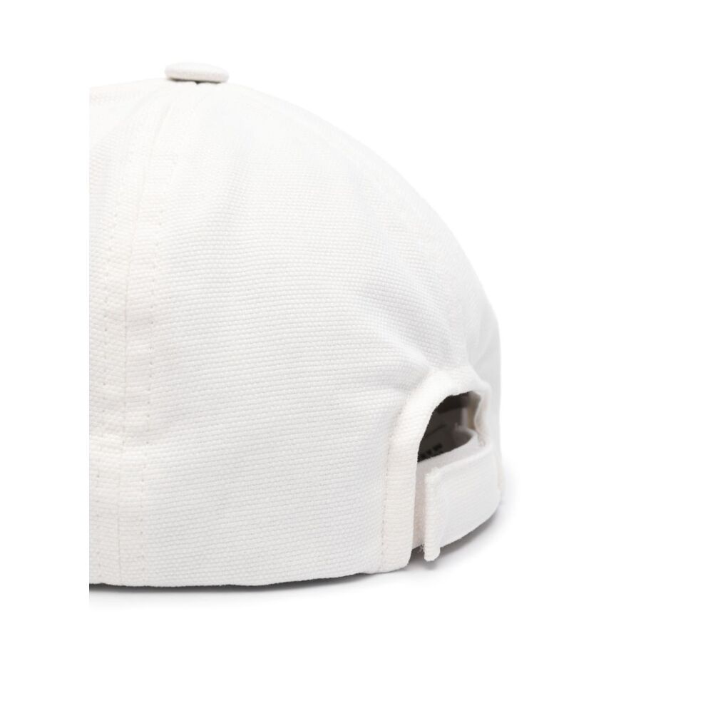 Isabel Marant Logo Embroidered Curved-peak Baseball Cap In White