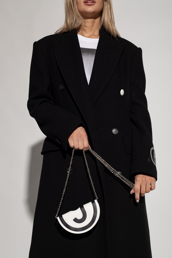 Mm6 Maison Margiela Logo-print Crossbody Bag In White