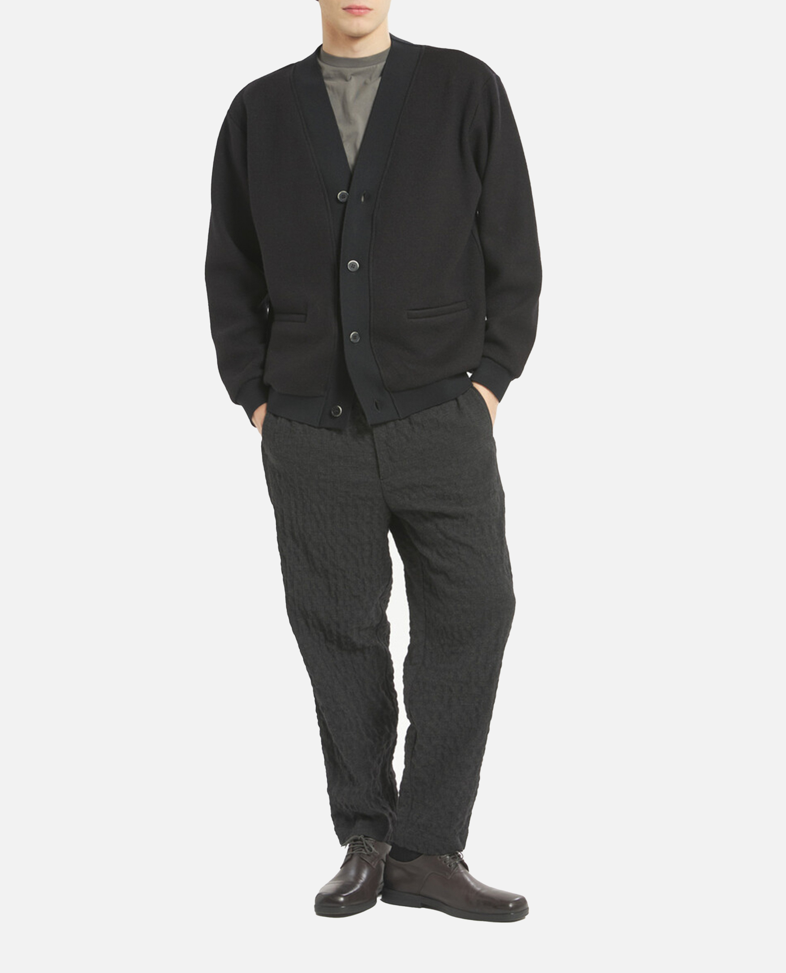Barena Venezia Ribbed Long-sleeved Sweater In Black
