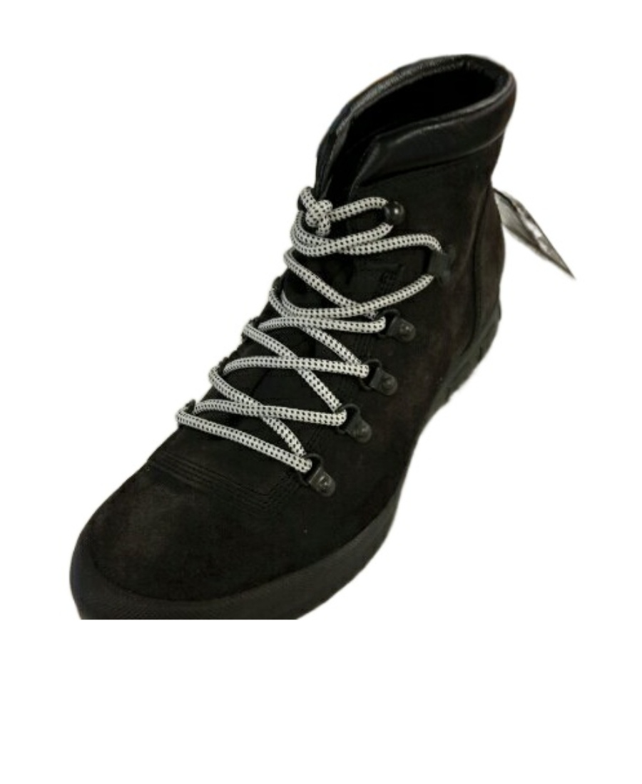 EMPORIO ARMANI LOGO TIED WITH HIGH-TOP CASUAL SNEAKERS