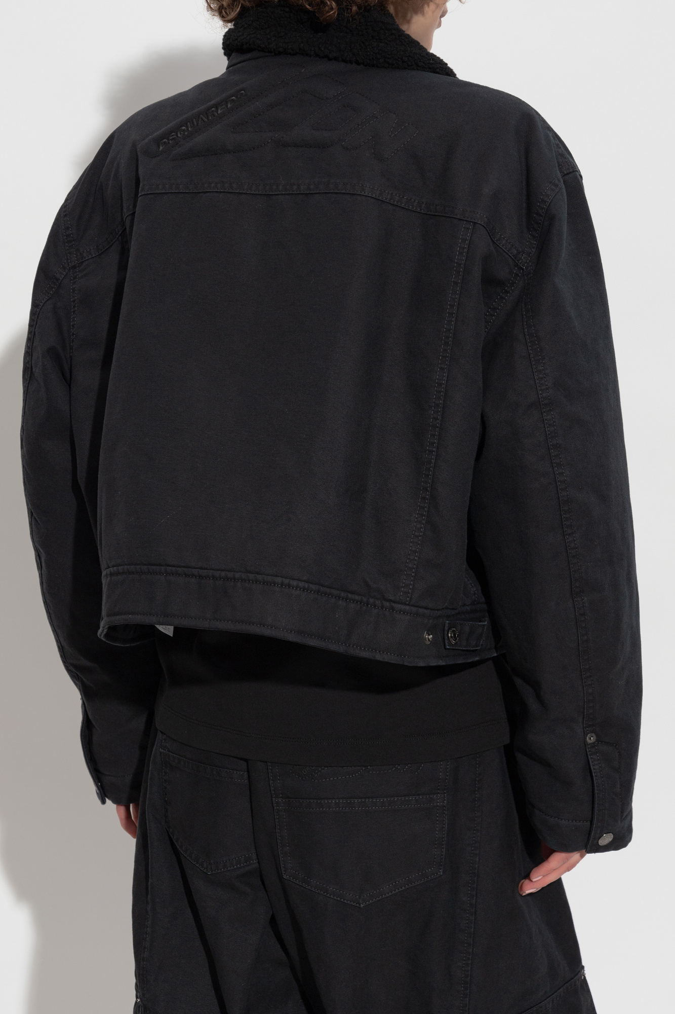 Dsquared2 Flap-pocket Sherpa-collar Jacket