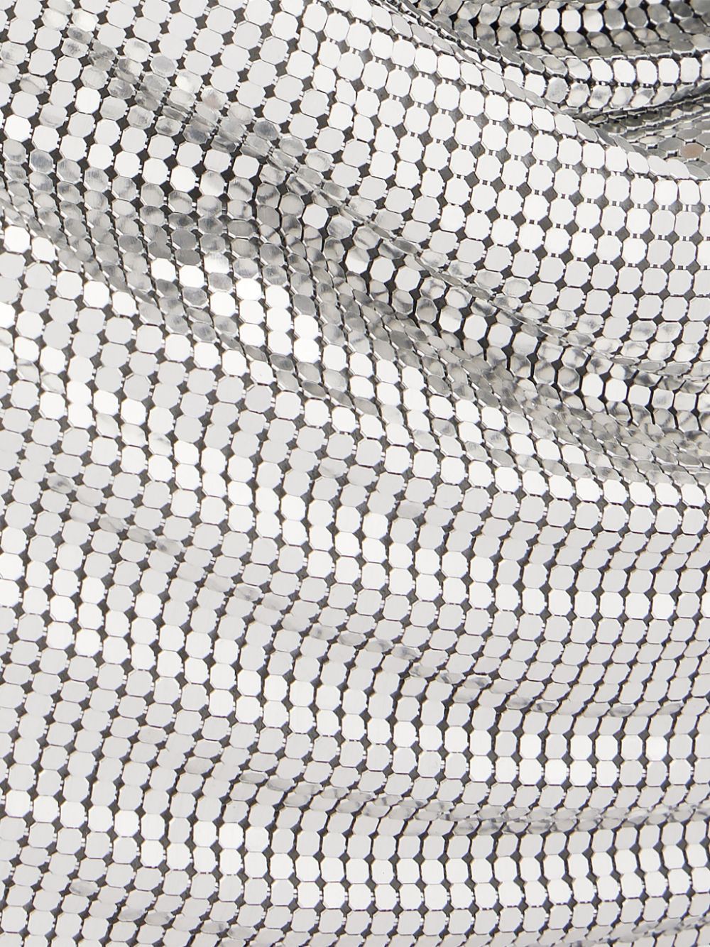 Rabanne Disc-embellished Shoulder Bag In White