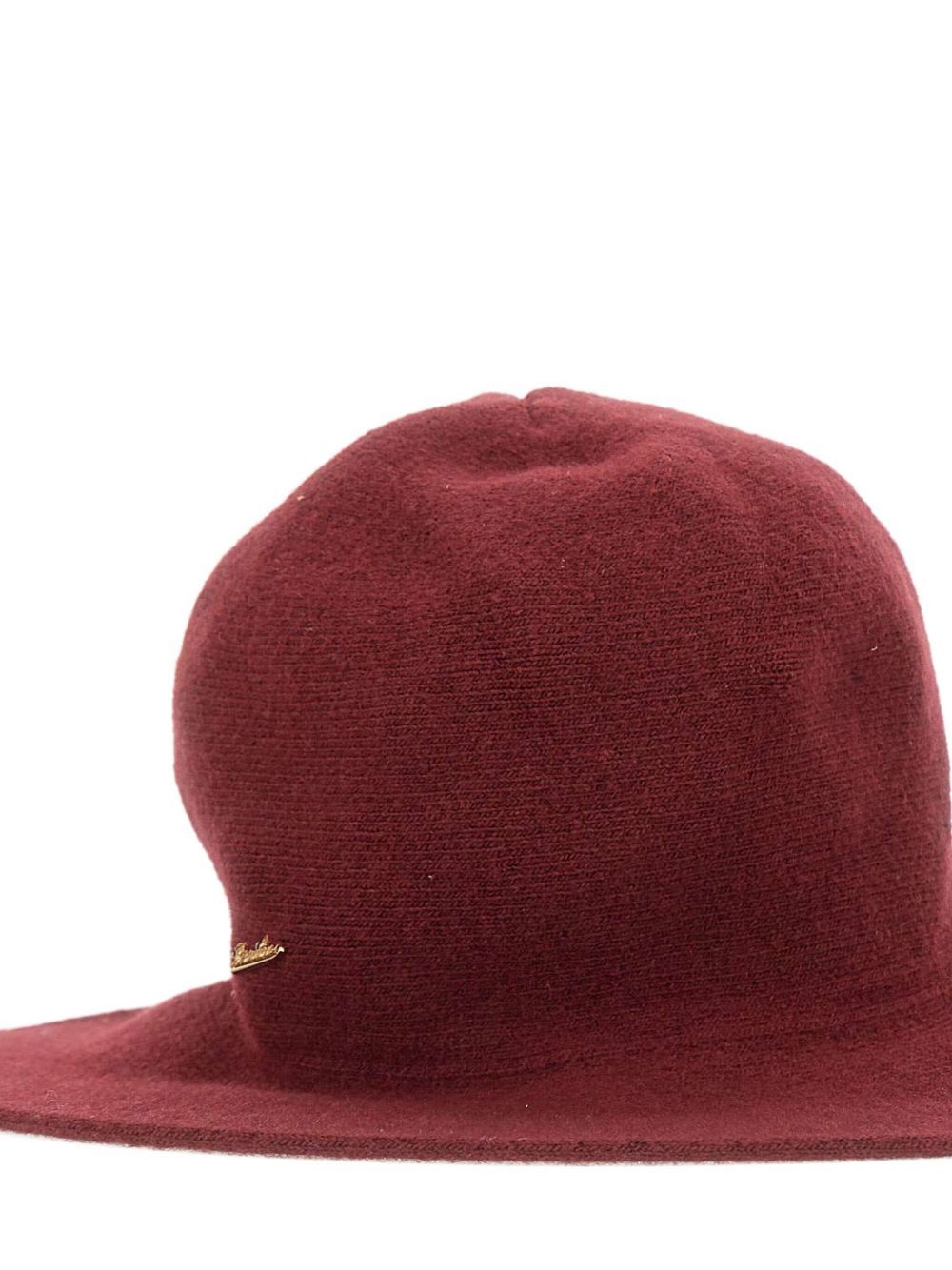 Borsalino Angelina Wool Blend Cloche In Red