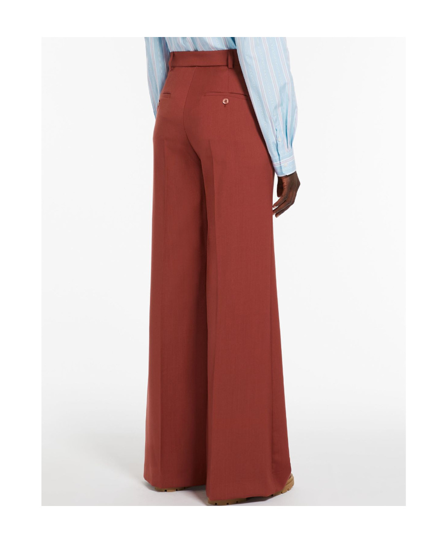 Weekend Max Mara "malizia Linen Nattè In Red