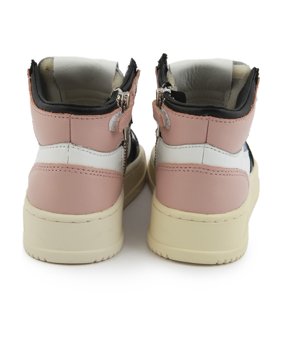 Autry Colour-block Panelled Leather Sneakers