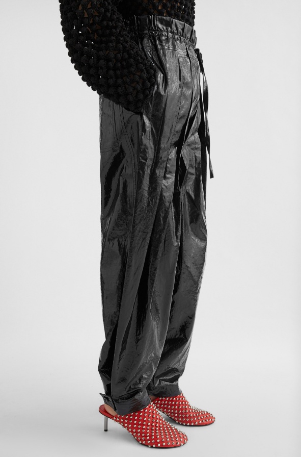 Jil Sander Linen Trousers In Black